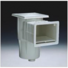 2" square lid skimmer